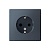 Розетка ArtGallery 16А с заземл. защ. шторки механизм грифель SE GAL000745