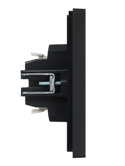 Выключатель 1-кл. СП FORTE&PIANO 10А FP102 с индикацией черн. IEK FP-V10-1-10-1-K02