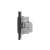 Розетка силовая KANT 2P+E без шторки черн. уголь DKC 7012033