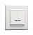 Выключатель 2-кл. СП Karea 10А IP20 с подсветкой бел. Makel 56001023