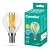 Лампа светодиодная филаментная LED12-G45-FL/845/E14 12Вт шар прозрачная 4500К бел. E14 220В Camelion 13713