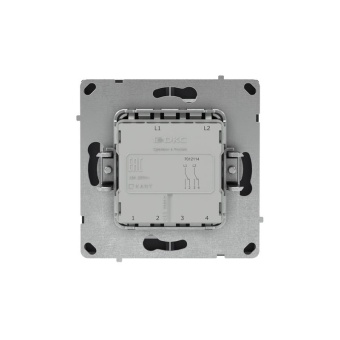 Переключатель 2-кл. KANT черн. уголь DKC 7012114