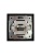 Розетка компьютерная 1-мест. СП ZIMA IP20 черн. бархат LEZARD 704-4288-139
