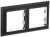 Рамка 2-м BRITE РУ-2-Бр хром/черн. IEK BR-M22-12-2-K23 Рамка 2-м BRITE РУ-2-Бр хром/черн. IEK BR-M22-12-2-K23