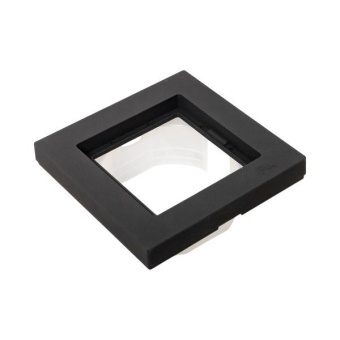 Рамка 1-м Эпика IP44 пластик черн. EKF UP1-FPB-01-44