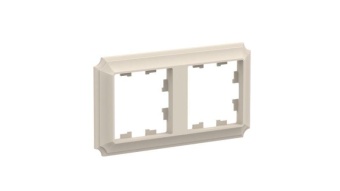 Рамка 2-м AtlasDesign Antique универс. беж. SE ATN100202