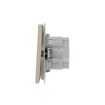 Переключатель 2-кл. KANT ванильн. марципан DKC 7015114