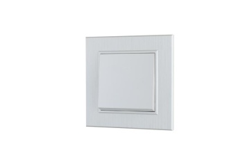 Выключатель 1-клав. Karea LINE STAR жемчуж. Makel 86100001