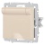 Розетка 1-м СП Accent 6-203-02 16А IP20 250В 2P+E Schuko с крышкой сл.кость Intro Б0063716