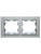 Рамка 2-м IP44 BRITE РУ-2-БрА-44 алюм. IEK BR-M22-44-K47 Рамка 2-м IP44 BRITE РУ-2-БрА-44 алюм. IEK BR-M22-44-K47