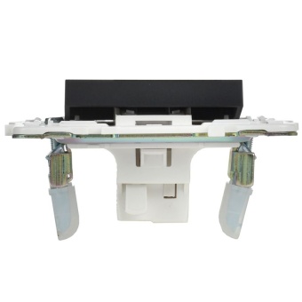 Выключатель 1-кл. SKANDY 10А SK-V01Bl черн. IEK SK-V10-0-10-K02