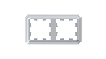 Рамка 2-м AtlasDesign Antique универс. алюм. SE ATN100302