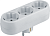 Разветвитель 3-м с заземл. 10А IP20 94 672 NAD-L-3E-WH в ряд Navigator 94672