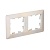 Рамка 2-м AtlasDesign Air жемчуж./дым. бел. SE ATN220402