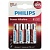 Элемент питания алкалиновый AA/LR6 1.5В Power (блист. 4шт) Philips Б0062746