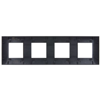 Рамка 4-м SKANDY SK-F04G графит IEK SK-M42-K53