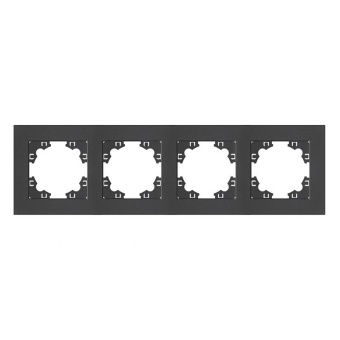 Рамка 4-м Афина универс. графит Universal A0046-Gr