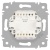 Выключатель 1-кл. СП Accent 6-101-01М 10А IP20 250В AL/CU бел. матов. Intro Б0063468