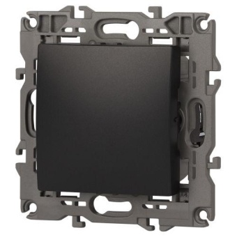 Переключатель перекрестный 1-кл. СП Elegance 14-1108-05 10А IP20 250В 10AX механизм антрацит Эра Б0034261