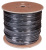 Кабель витая пара F/UTP 4х2х24AWG кат.5E solid CU PE Outdoor трос черн. (м) Rexant 01-0144