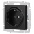 Розетка 1-м СП Accent 6-202-05 16А IP20 250В 2P+E Schuko антрацит Intro Б0063693 Розетка 1-м СП Accent 6-202-05 16А IP20 250В 2P+E Schuko антрацит Intro Б0063693