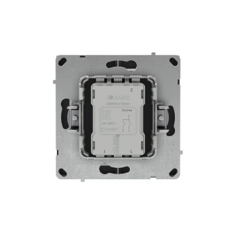 Выключатель 2-кл. KANT черн. уголь DKC 7012104