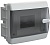 Корпус ЩРВ-П-6 UNION Compact IP41 черн. прозр. дверь пластик. IEK UIC-KP12-V-06-41-K01