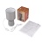 Светильник настольный JH2-02-gy E14 IP20 130х130х255мм керамика; ткань; PVC-пластик сер. JazzWay 5062320 Светильник настольный JH2-02-gy E14 IP20 130х130х255мм керамика; ткань; PVC-пластик сер. JazzWay 5062320