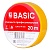 Изолента класс А 0.18х19мм (рул.20м) желт. EKF plc-iz-a-y