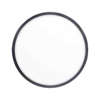 Светильник светодиодный ДПО CP 31 C 36W OP 940 D600 BK 600х24мм 36Вт 4000К IP40 накладной панель черн. Русский Свет 14063125275