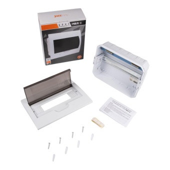 Бокс модульный встраив. PDB/R 1012 WH (ЩРВ-П-12) IP41 пластик. Pro JazzWay 5071759