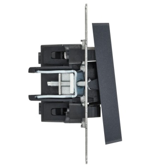 Выключатель 1-кл. СП BRITE ВС10-1-1-БрМ 10А с индик. механизм маренго IEK BR-V10-1-10-K35