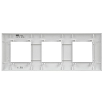 Рамка 3-м SKANDY SK-F03W арктич. бел. IEK SK-M32-K01