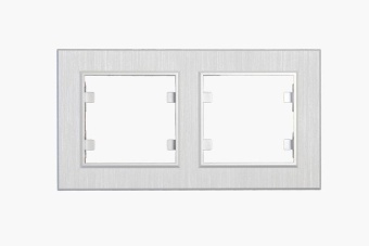 Рамка 2-м Karea LINE STAR жемчуж. Makel 86100702