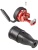 Розетка 16А IP44 прямая с заземл. каучук красн. КОСМОС RKsm-Z-IP(R)16A