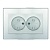 Розетка 2-м СП Афина 16А IP20 без заземл. защ. шторки в сборе серебр. Universal A0048-S