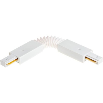 Коннектор трековый для соединения шинопровода гибкий ARTLINE пластик/медь бел. Ritter 59751 7