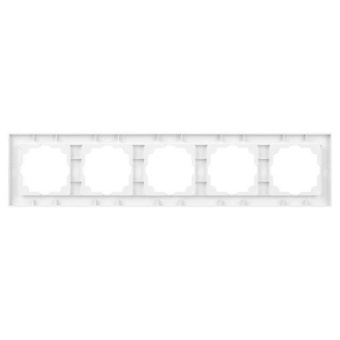 Рамка 5-м СП Accent 6-505-01 бел. Intro Б0063775