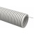 Труба гофрированная ПВХ d25мм с протяжкой сер. (уп.10м) TOKOV ELECTRIC TKE-TG/P-25-C06/10