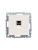 Розетка компьютерная СП RJ45 кат.5E BRITE РК10-БрЖ механизм жемчуж. IEK BR-K10-1-K36