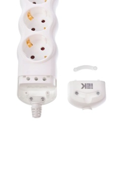 Колодка удлинителя 5-мест. с заземл. РПр05 IEK WYP10-D-KP-16-05-ZS-K01