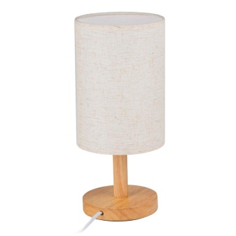 Светильник настольный JH1-01-iv 1х60Вт E27 (основа: натуральное дерево) IP20 JazzWay 5058231