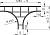 Ответвитель T-образный горизонт. для лестн. лотка осн. 400х45 LT 440 FT OBO 6205658