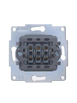 Выключатель 3-кл. СП Vesna механизм крем. LEZARD 742-0388-109