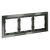 Рамка 3-м S70 стеклян. титан Voltum VLS110306