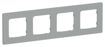 Рамка 4-м СП FLITE РУ-4-К-ФлС сер. IEK FI-M42-32-20-K03