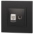 Розетка компьютерная + телевизионная 2-м Elegance 14-3110-05 RJ45 + TV IP20 механизм антрацит Эра Б0034318 Розетка компьютерная + телевизионная 2-м Elegance 14-3110-05 RJ45 + TV IP20 механизм антрацит Эра Б0034318