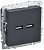 Розетка BRITE USB A+A 3.1А РЮ10-1-БрГ механизм графит IEK BR-U21-D31-K53
