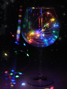 Гирлянда DC-G05-20MS2 20LED RGB 2xCR2032и(в компл.) (уп.2шт) ФАZА 5047990