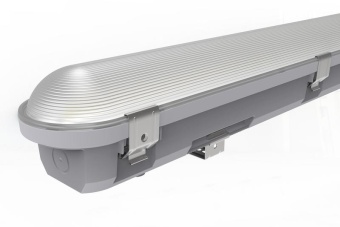 Светильник светодиодный ДСП WP 21 C 20W OP 940 L600 EL 600х85х80мм 20Вт 4000К IP65 пылевлагозащ. с БАП на 3ч бел. Русский Свет 15072123325